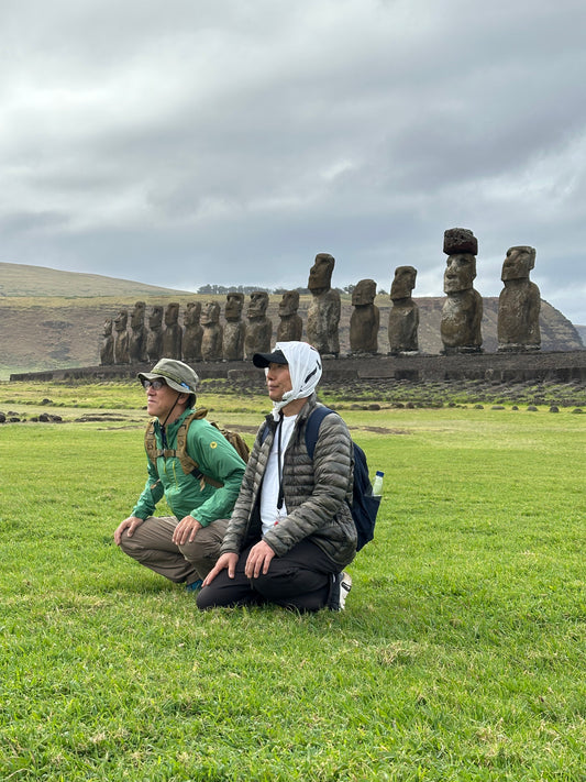 (+12 años) La Ruta del Moai - Full Day (Vaihū, Akahanga, Rano Raraku, Ahu Tongariki, Te Pito Kura, Anakena)