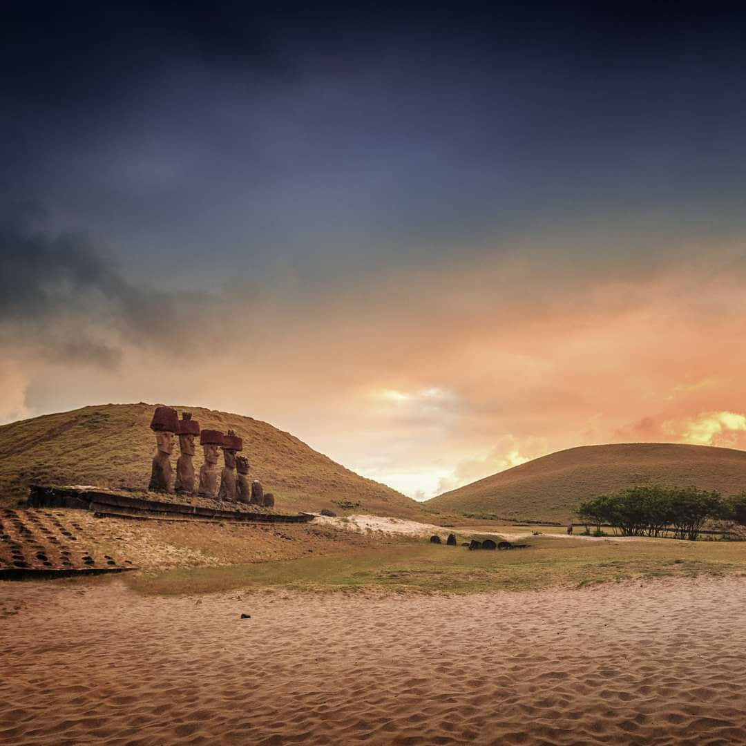 (+12 años) La Ruta del Moai - Full Day (Vaihū, Akahanga, Rano Raraku, Ahu Tongariki, Te Pito Kura, Anakena)